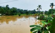 Hochwasser rund ums Chathura-Kinderheim 