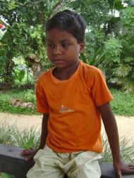 Kumari, geb. 2003 - lebt seit 2010 im Chathura-Kinderheim in Sri Lanka 