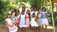 meine Mädchen vom Chathura-Kinderheim in Sri Lanka 
