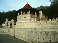 Der heilige Zahntempel in Kandy.