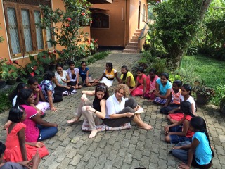 Besuch aus Pirmasens im Chathura-Kinderheim 