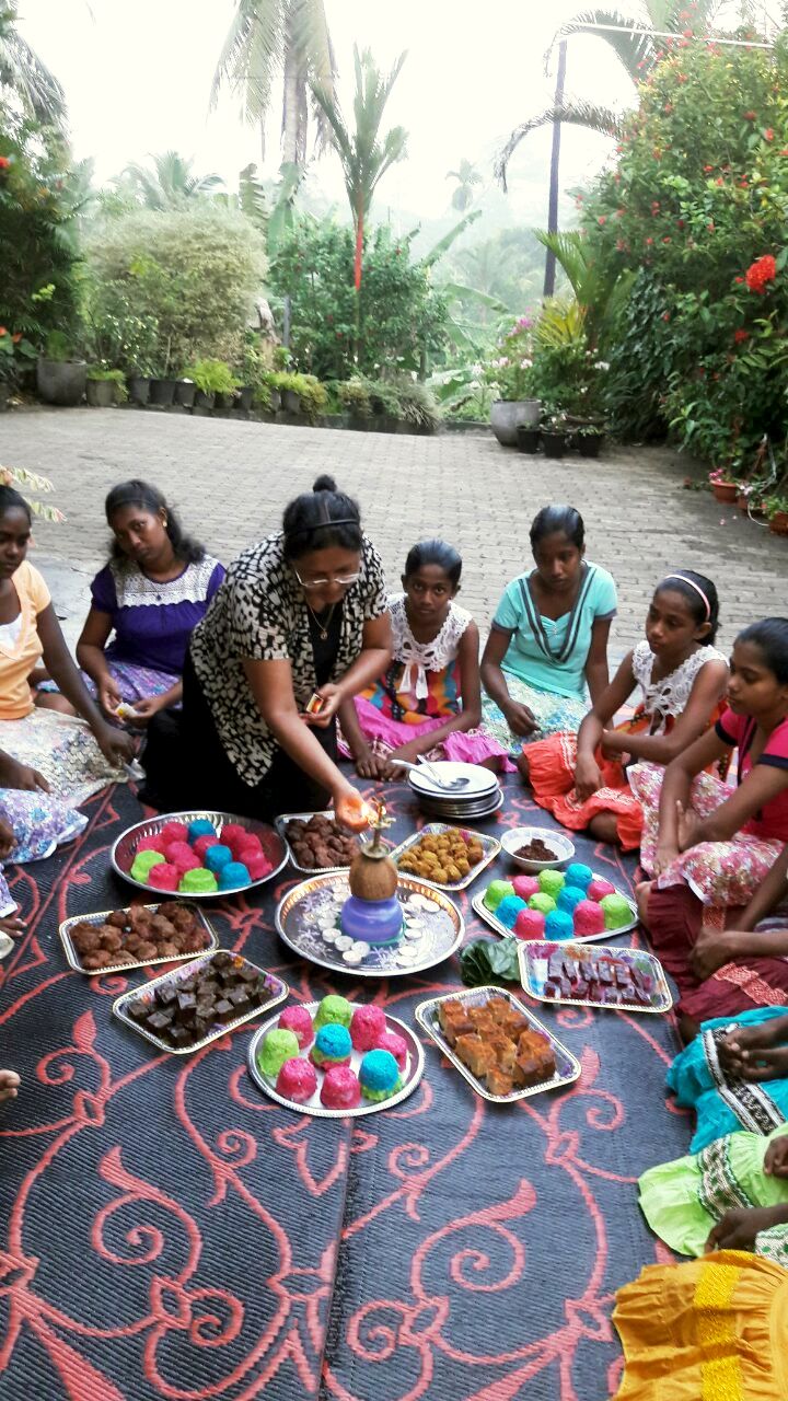srilankisches Neujahrsfest 2016 im Chathura-Kinderheim