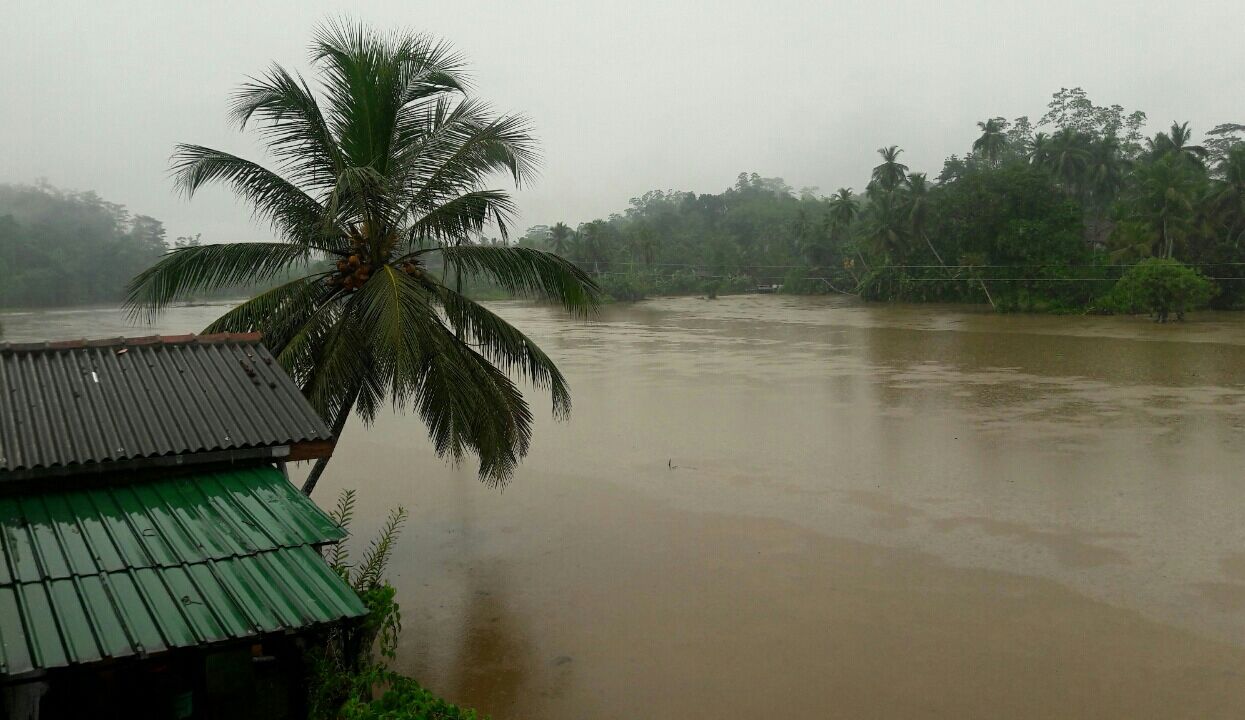 Überschwemmungen Ende Mai 2017 beim Chathura-Kinderheim