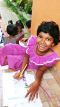 strahlende Mädchenaugen im Chathura-Kinderheim 