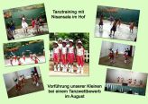 den Kleinen im Chathura-Kinderheim üben für einen Tanzwettbewerb