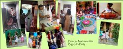 alle feierten fröhlich Maduwanthis großen Tag im Chathura-Kinderheim 