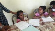 homeschooling im Chathura-Kinderheim 