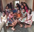 unsere Mädchen im Chathura-Kinderheim
