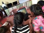 Daheim lernen im Chathura-Kinderheim