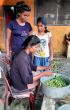 Küchenarbeit im Chathura-Kinderheim
