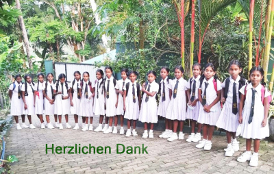 Herzlichen Dank an dir Globus-Stiftung in St. Wendel für die großzügige Spende fürs Chathura-Kinderheim 