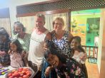 Nicole und Martin Wiesweg kamen auch 2026 wieder zu Besuch ins Chathura-Kinderheim