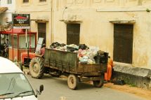 Müllabfuhr in Galle